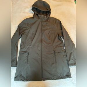 Olive Green Rain Jacket